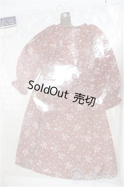 画像1: SD/OF:シフォンワンピースセット（ボルドー）VOLKS製/1/3　60ｃｍ　BJD　MJD　衣装　ドール用 A-25-10-08-251-KD-ZA