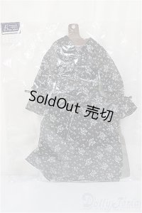 SD/OF:シフォンワンピースセット（ブラック）VOLKS製/1/3　60ｃｍ　BJD　MJD　衣装　ドール用 A-25-05-21-154-KD-ZA