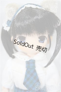画像1: ママチャップトイ/ちっちゃなちっちゃな女の子 れみる ねこちゃん学園制服(黒髪・青)/ A-25-05-21-174-KD-ZA