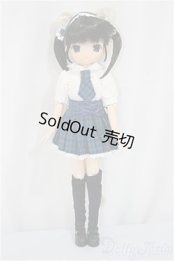 画像2: ママチャップトイ/ちっちゃなちっちゃな女の子 れみる ねこちゃん学園制服(黒髪・青)/ A-25-05-21-174-KD-ZA