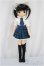 画像2: ママチャップトイ/ちっちゃなちっちゃな女の子 れみる ねこちゃん学園制服(黒髪・青)/ A-25-05-21-174-KD-ZA (2)