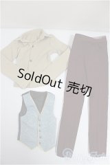 SDGrB＆SD13男の子/OF:衣装セット/1/3　65ｃｍ　BJD　MJD　衣装　ドール用 A-25-05-28-228-NY-ZA