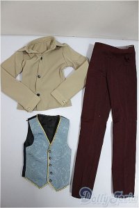SDGrB＆SD13男の子/OF:衣装セット/1/3　65ｃｍ　BJD　MJD　衣装　ドール用 A-25-05-28-228-NY-ZA