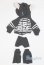 画像1: 幼SD/OF:衣装セット/1/6　30ｃｍ　BJD　MJD　衣装　ドール用 A-25-06-04-038-NY-ZA (1)