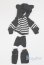 画像2: 幼SD/OF:衣装セット/1/6　30ｃｍ　BJD　MJD　衣装　ドール用 A-25-06-04-038-NY-ZA (2)