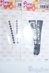 AZONE/OF：23ｃｍ　PNS２アーガイル柄ニーソックス　２点 Y-25-06-11-030-NY-ZY