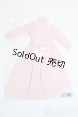 リカちゃん/OF:ハイネック長袖ドレス　サーモンピンク Y-25-06-11-046-NY-ZY
