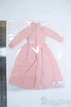 画像2: リカちゃん/OF:ハイネック長袖ドレス　サーモンピンク Y-25-06-11-046-NY-ZY