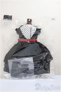 SD16/OF:BLACKドッドガウンセット/1/3　70ｃｍ　BJD　MJD　衣装　ドール用 A-25-05-28-161-NY-ZA