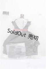 SD16/OF:BLACKドッドガウンセット/1/3　70ｃｍ　BJD　MJD　衣装　ドール用 A-25-05-28-161-NY-ZA