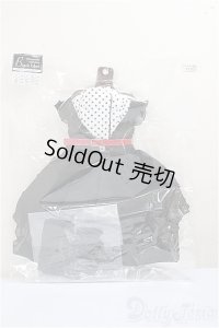 SD16/OF:BLACKドッドガウンセット/1/3　70ｃｍ　BJD　MJD　衣装　ドール用 A-25-05-28-161-NY-ZA