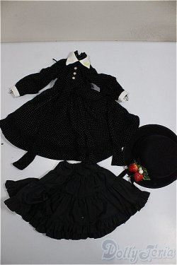 画像1: MDD/OF:ドットワンピース＆リンゴ帽子セット　TOA　Claris様製/0 A-25-05-28-327-KD-ZA