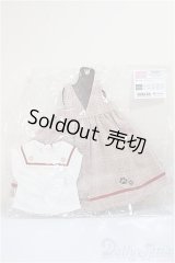 SDM＆MSD/OF:おでかけチェックドレス /1/4　40ｃｍ　BJD　MJD　衣装　ドール用 A-25-05-28-329-KD-ZA
