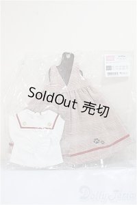 SDM＆MSD/OF:おでかけチェックドレス /1/4　40ｃｍ　BJD　MJD　衣装　ドール用 A-25-05-28-329-KD-ZA