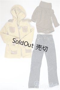 SD/OF:衣装セット/1/3　60ｃｍ　BJD　MJD　衣装　ドール用 A-25-08-06-315-KD-ZA