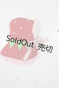 オビツ11/OF:いちごケープ（ぷらちなの杜様製）/1/12サイズ　ドール用 A-25-05-28-302-KD-ZA