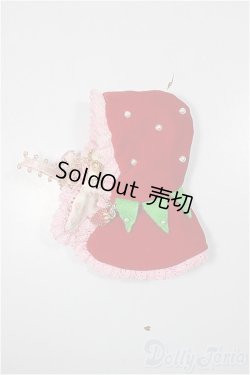 画像2: オビツ11/OF:いちごケープ（ぷらちなの杜様製）/1/12サイズ　ドール用 A-25-05-28-302-KD-ZA