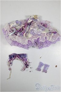オビツ11/OF:ドレスセット（ぷらちなの杜様製）/1/12サイズ　ドール用 A-25-05-28-301-KD-ZA