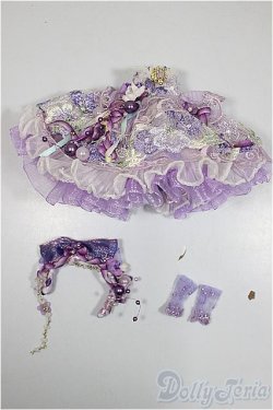 画像1: オビツ11/OF:ドレスセット（ぷらちなの杜様製）/1/12サイズ　ドール用 A-25-05-28-301-KD-ZA