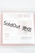SD/OF:PINK HOUSE テディベアショルダーバッグ　ピンクリボン U-25-06-10-202-NY-ZU
