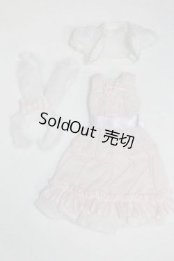画像1: azone/OF:23ｃｍ　PNS白うさぎさんのファンシーワンピset A-25-06-11-041-NY-ZA