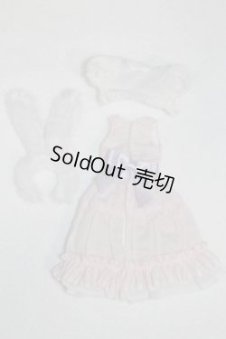 画像2: azone/OF:23ｃｍ　PNS白うさぎさんのファンシーワンピset A-25-06-11-041-NY-ZA