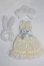 画像2: azone/OF:23ｃｍ　PNS白うさぎさんのファンシーワンピset A-25-06-11-039-NY-ZA (2)