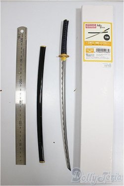 画像2: SD/VOLKS製日本刀(宵闇・よいやみ)/1/3　60ｃｍ　BJD　MJD　衣装　ドール用 A-25-06-04-226-KD-ZA