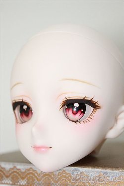 画像3: DDH-09/Yua*様カスタムヘッド ソフビ盛り セミホワイト肌 ＋アイ/BJD　球体関節人形 A-25-06-04-299-NY-ZA