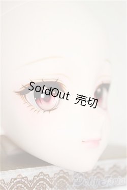画像4: DDH-09/Yua*様カスタムヘッド ソフビ盛り セミホワイト肌 ＋アイ/BJD　球体関節人形 A-25-06-04-299-NY-ZA