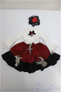 SDM＆MSD/OF:ワンピース/1/4　40ｃｍ　BJD　MJD　衣装　ドール用 A-25-06-04-238-NY-ZA