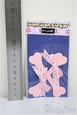 画像2: MDD/OF:yamリボンヘアピン　yam yam sugar様製/0 A-25-06-11-210-NY-ZA