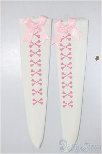 MDD/OF:ホネ編み上げニーハイ（ピンク）yam yam sugar様製/0 A-25-06-11-209-NY-ZA