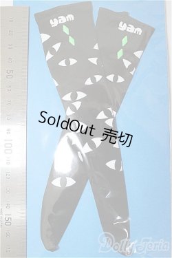画像2: MDD/OF:目玉いっぱいニーハイ（ブラック）　yam yam sugar様製/0 A-25-06-11-199-NY-ZA