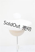 SD/OF:ぽんぽんベレー帽（クリーム）/1/3　60ｃｍ　BJD　MJD　衣装　ドール用 A-25-06-18-286-KD-ZA