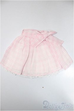 画像1: SD/OF:ピンクチェックスカート/1/3　60ｃｍ　BJD　MJD　衣装　ドール用 A-25-06-18-283-KD-ZA