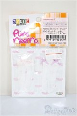 azoneピュアニーモ/OF:23cmサイズドール　小物　ドットチュールリボンソックス/0 A-25-06-18-296-KD-ZA