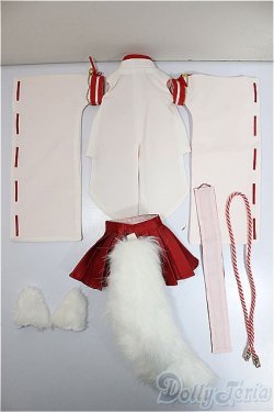 画像2: MDD/OF:衣装セット　花結びの装束　ミニ　尻尾セット/0 A-25-06-18-277-KD-ZA