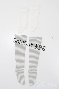 画像1: SDM＆MSD/OF:靴下/1/4　40ｃｍ　BJD　MJD　衣装　ドール用 A-25-07-02-111-NY-ZA