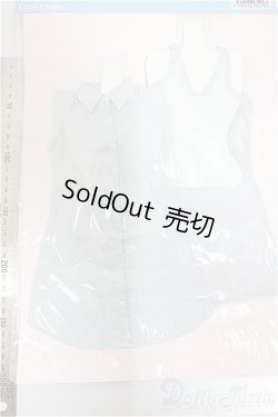 画像2: azone/OF：50ｃｍサイズ：50ストライプラインノースリーブワンピセット/0 A-25-07-02-187-NY-ZA