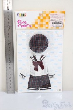 画像2: azoneピュアニーモ/OF:PNXSギムナジウムセーラーsetIII　23cmサイズドール　衣装/0 A-25-07-02-290-KD-ZA