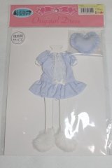 リカちゃんキャッスル/復刻版サイズドレスコレクション-10ローウェストワンピースドレスセット/ファッションドール　衣装 A-25-07-15-035-NY-ZA