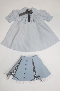 画像1: MDD/OF:小悪魔ワンピセット（水色）・ミニ/0 A-25-07-15-032-NY-ZA