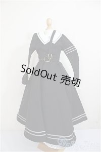 SDGｒG/OF:灰ばら女学院　高等科制服/1/3　60ｃｍ　BJD　MJD　衣装　ドール用 A-25-07-09-314-NY-ZA