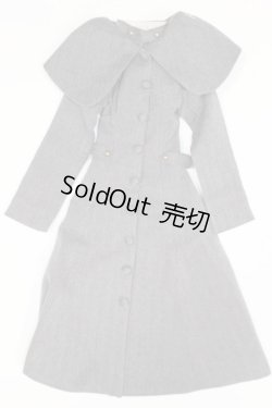 画像1: SD16Girl/OF:灰ばら女学院高等科指定コート/1/3　70ｃｍ　BJD　MJD　衣装　ドール用 A-25-07-15-048-NY-ZA