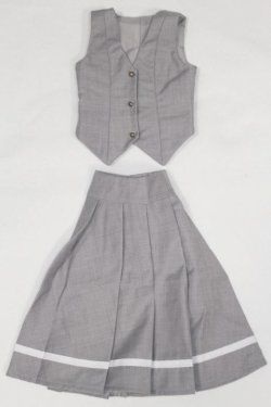 画像1: SD/OF:白ばら女学院 中等科制服/1/3　60ｃｍ　BJD　MJD　衣装　ドール用 A-25-07-15-061-NY-ZA
