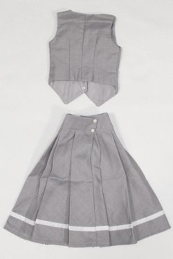 画像2: SD/OF:白ばら女学院 中等科制服/1/3　60ｃｍ　BJD　MJD　衣装　ドール用 A-25-07-15-061-NY-ZA