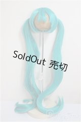 8-9inch/ウィッグ　初音ミクウィッグ/インチ　BJD　MJD　ドール用 A-25-07-02-382-NY-ZA