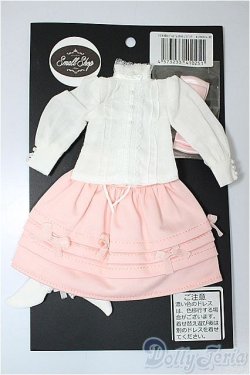 画像1: リカちゃんキャッスル/22cm用 日本橋モデルドレスセット(ピンク) /ファッションドール　衣装 A-25-07-09-205-NY-ZA