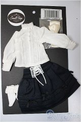 リカちゃんキャッスル/22cm用 日本橋モデルドレスセット(紺) /ファッションドール　衣装 A-25-07-09-204-NY-ZA